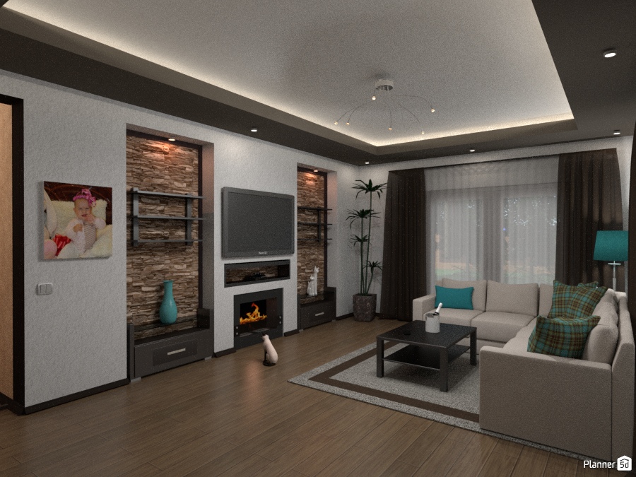 Гостиная #1600740 by Юлия Киселёва