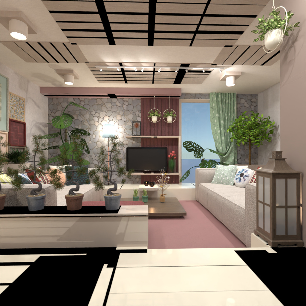 Spring Living Room #12180136 by Editors Choice