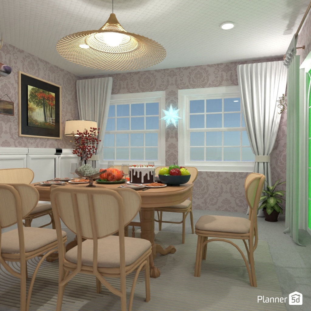 DB: Thanksgiving Day - room shell copy #23473059 by Editors Choice