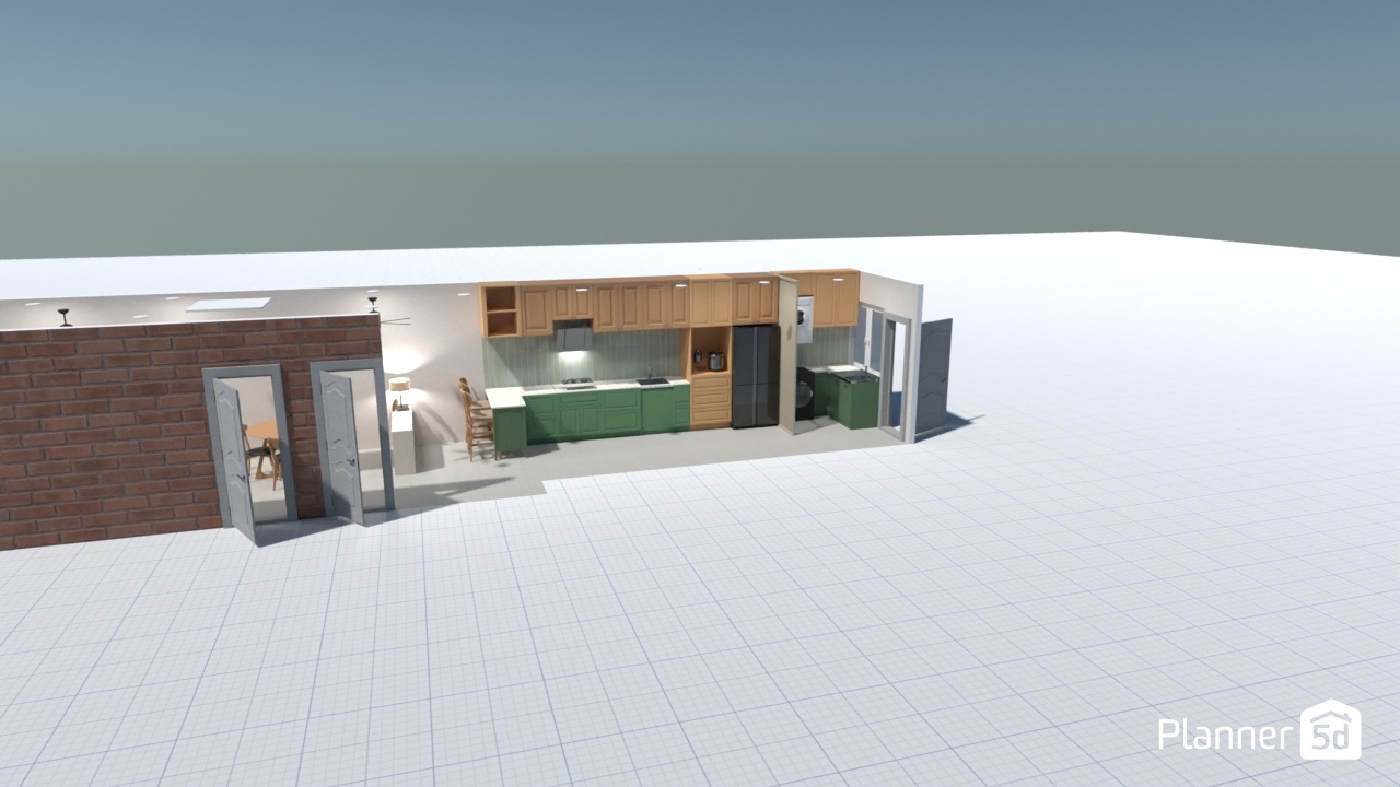 Kitchen - Front View #30071024 by SARA SUDIN