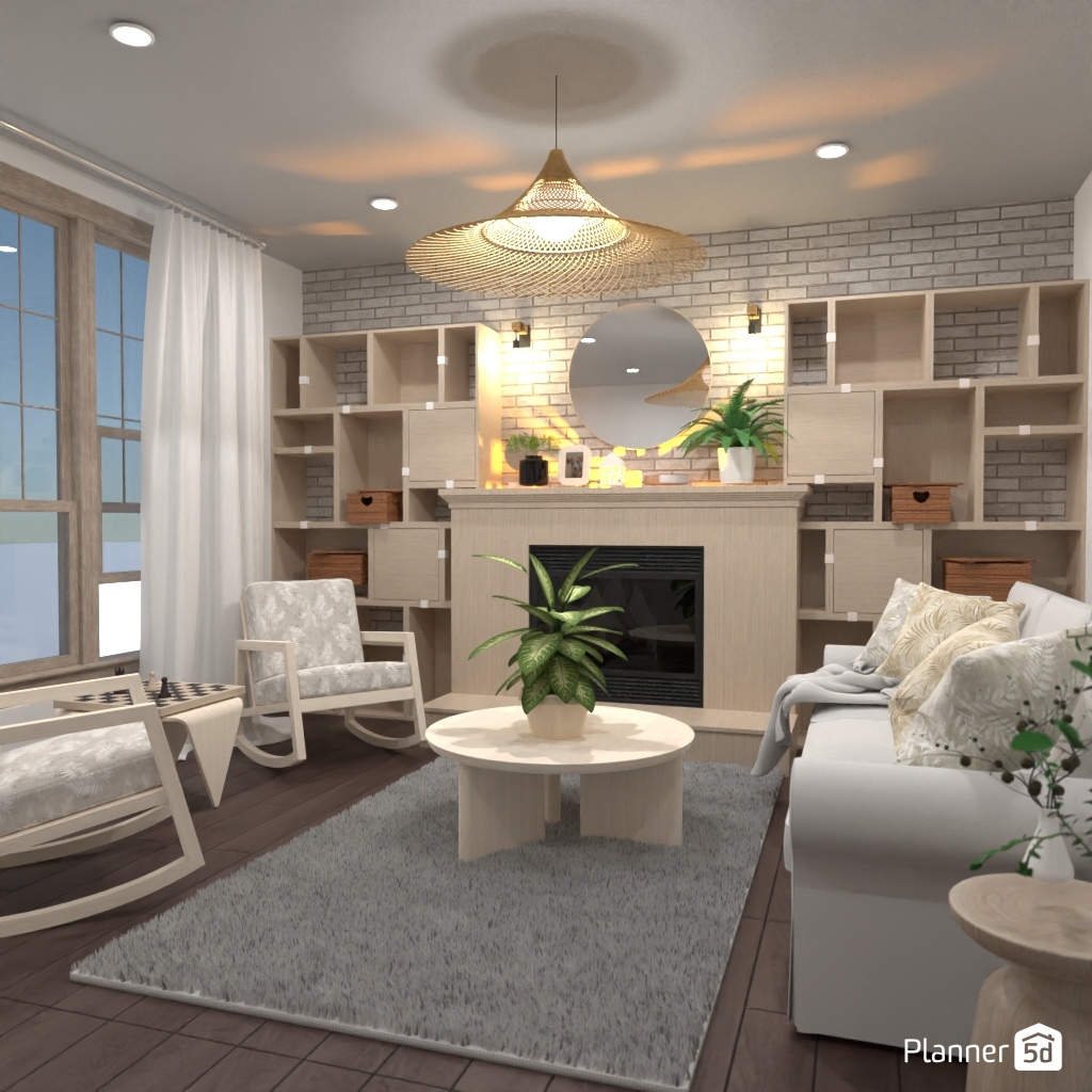 Cozy Scandinavian room #23072714 by Editors Choice