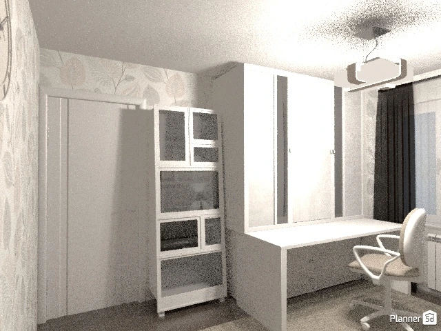 Комната для бабушки и внучки-школьницы #66289 by Алиса в Зазеркалье