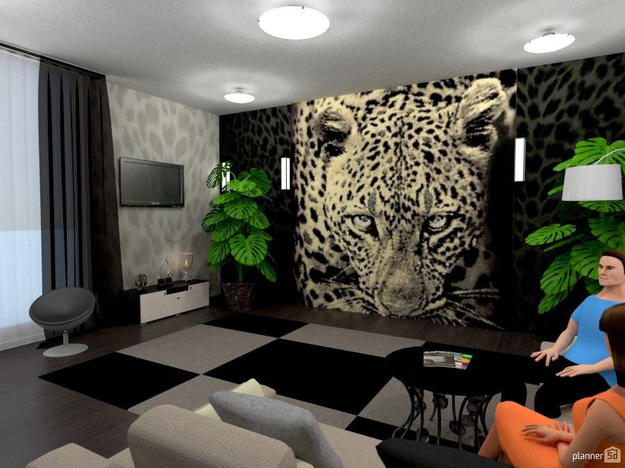 гостиная #723156 by Karinka Nazarova