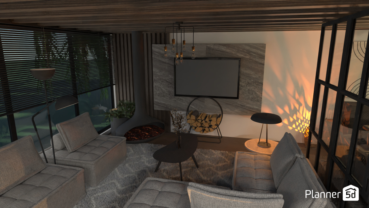 Cozy Living Room #11293680 by __frederico_