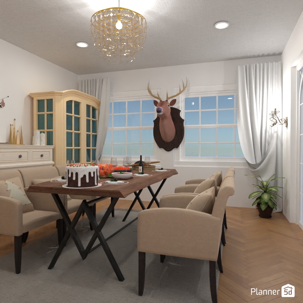 DB: Thanksgiving Day - room shell copy #23415359 by Editors Choice