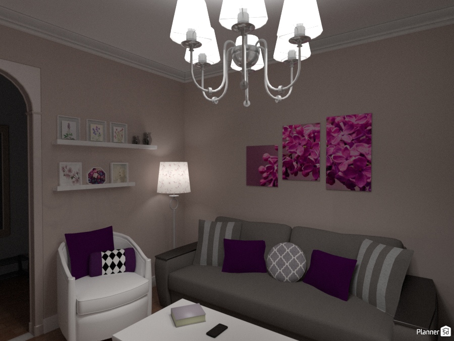 Небольшая гостиная #1420460 by Elena Strenova