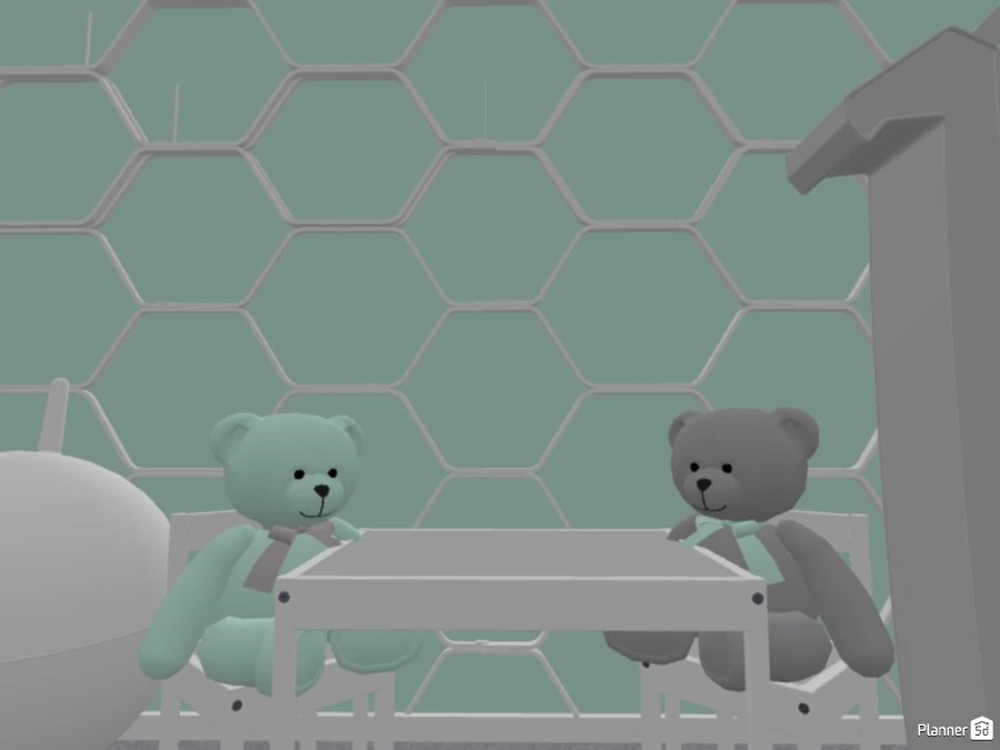 Mint and Gray #86259 by Tessa