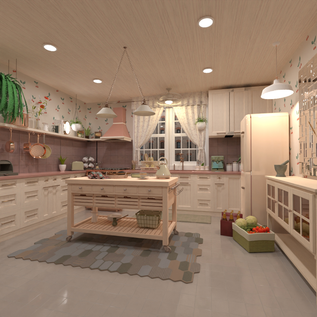 Vintage kitchen #13272615 by Editors Choice