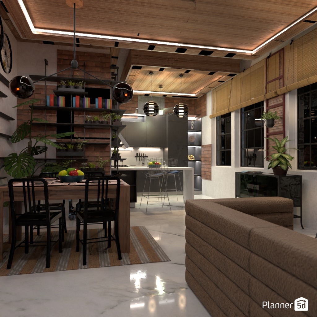 LOFT interior style #22617662 от Editors Choice