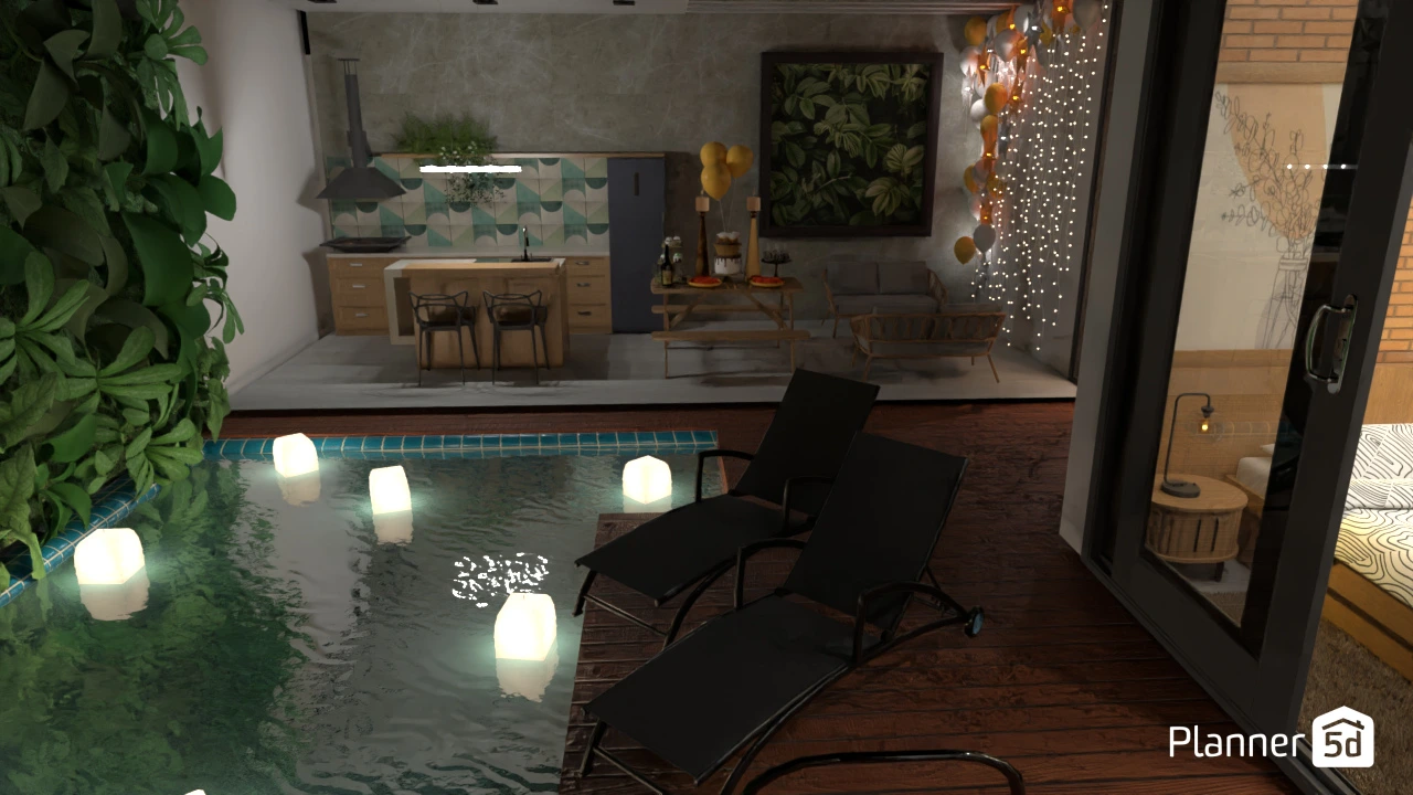 corner house Réveillon's party #115276 Por MG