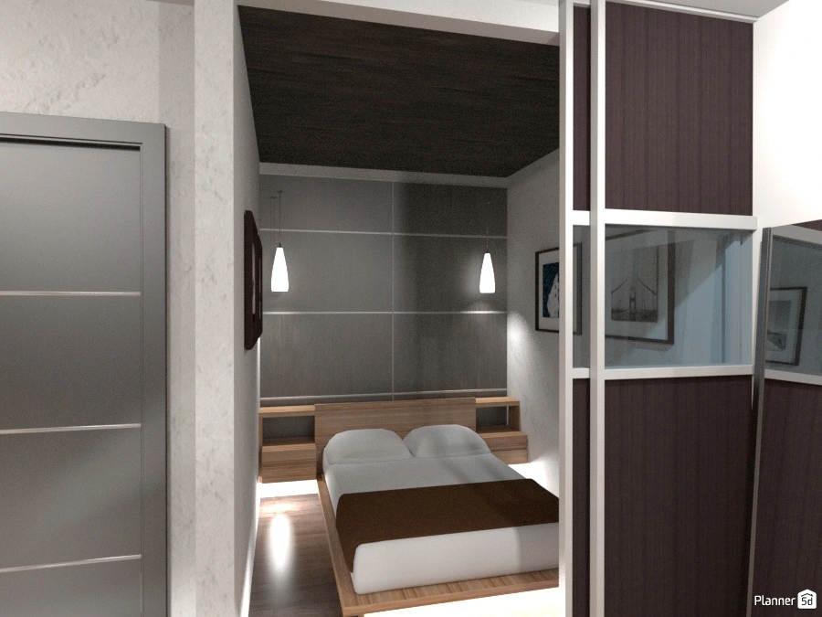 Проект однокомнатной квартиры #65239 by Elena Strenova