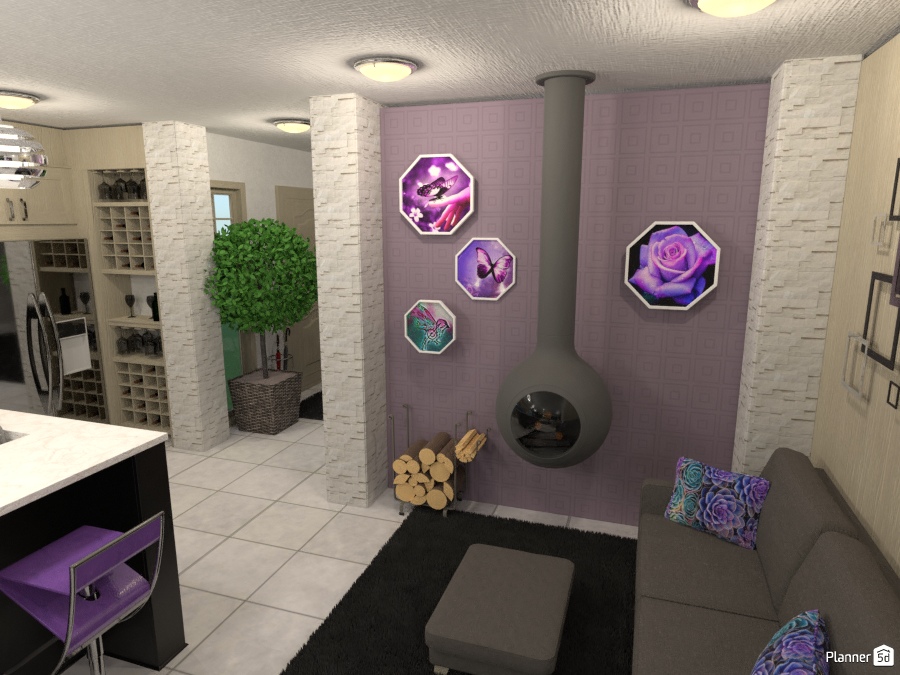 open plan living #2153740 by Wilson