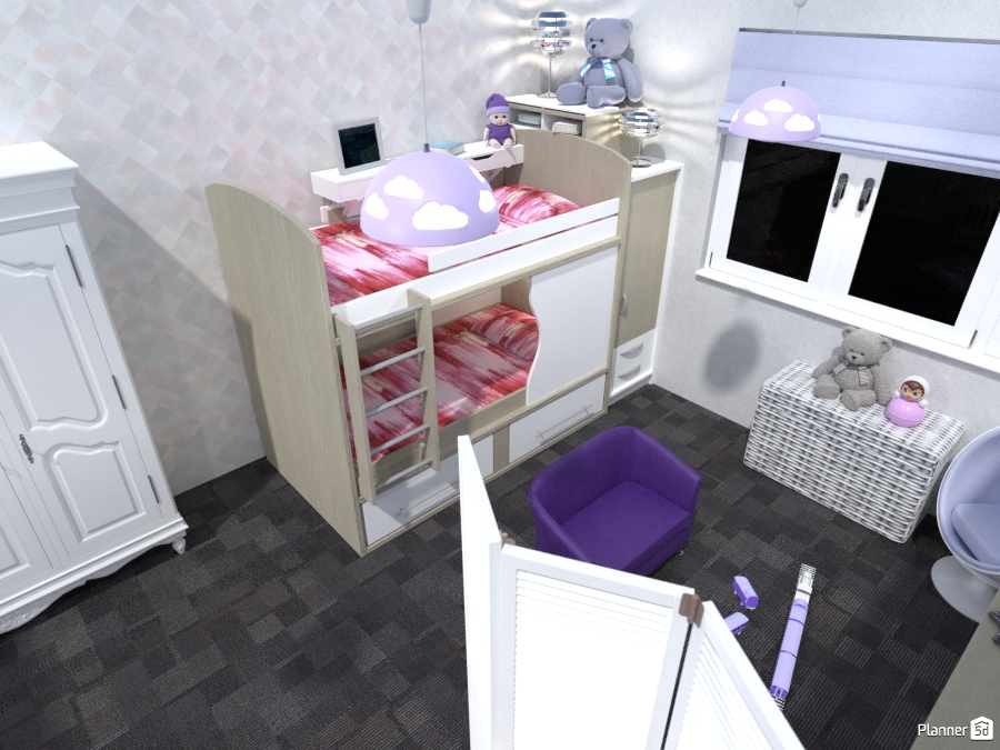 Young girls room #2156584 by Wilson