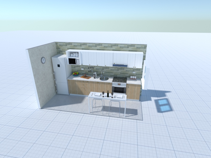 cocina espacio reducido #2781278 by Anders Corujo