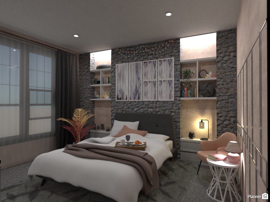 Elegant bedroom #5702101 by Valeria