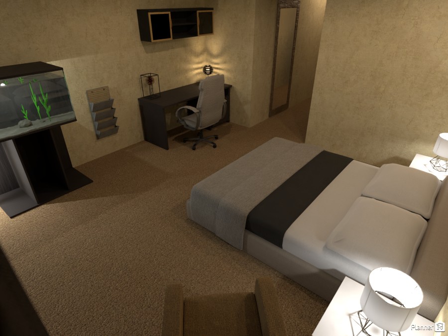 Simple Regular Bedroom #3392623 by Robotech SC