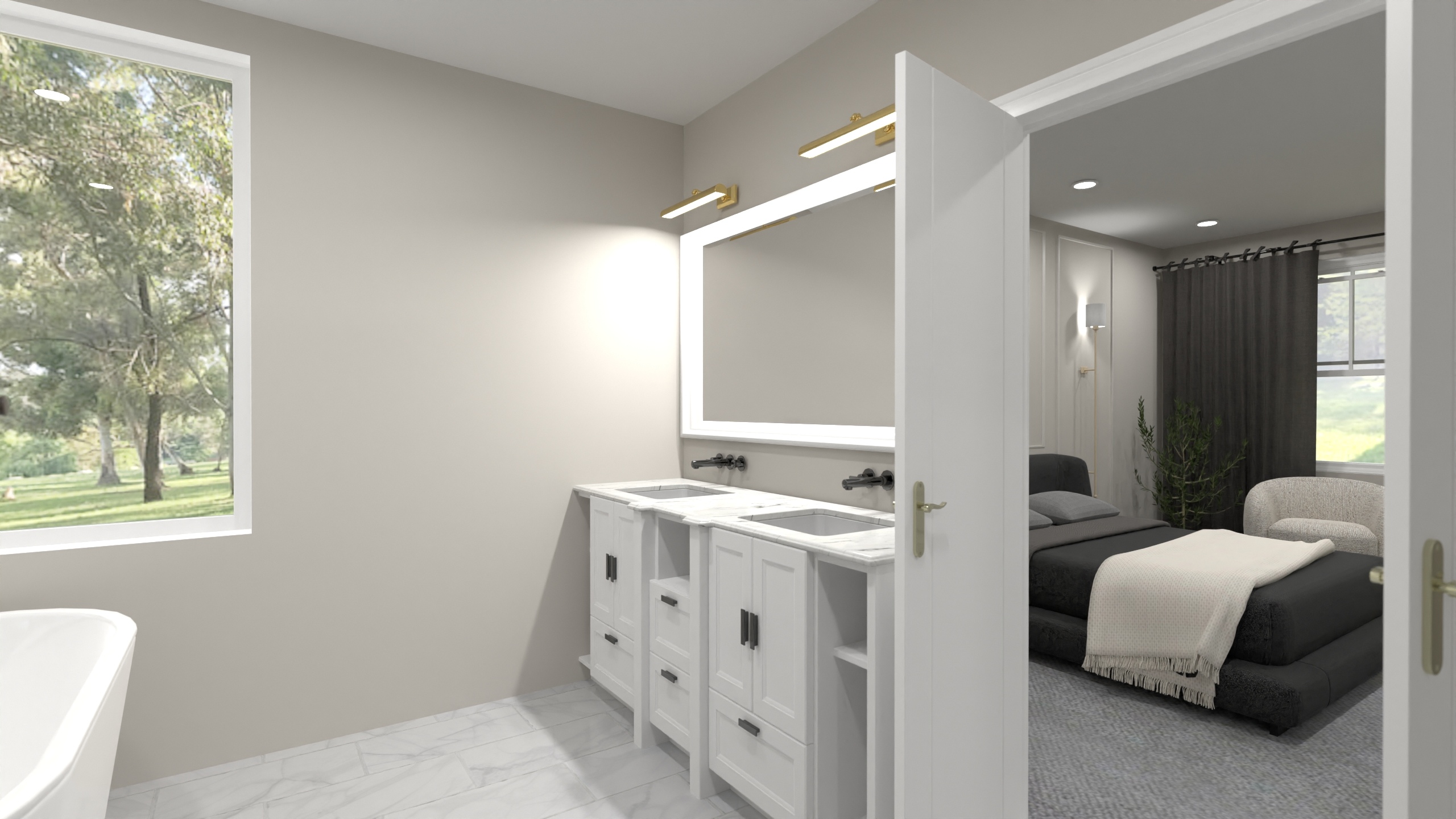 2_Master bedroom_Tarik&Alexis home #23421915 by Natasha