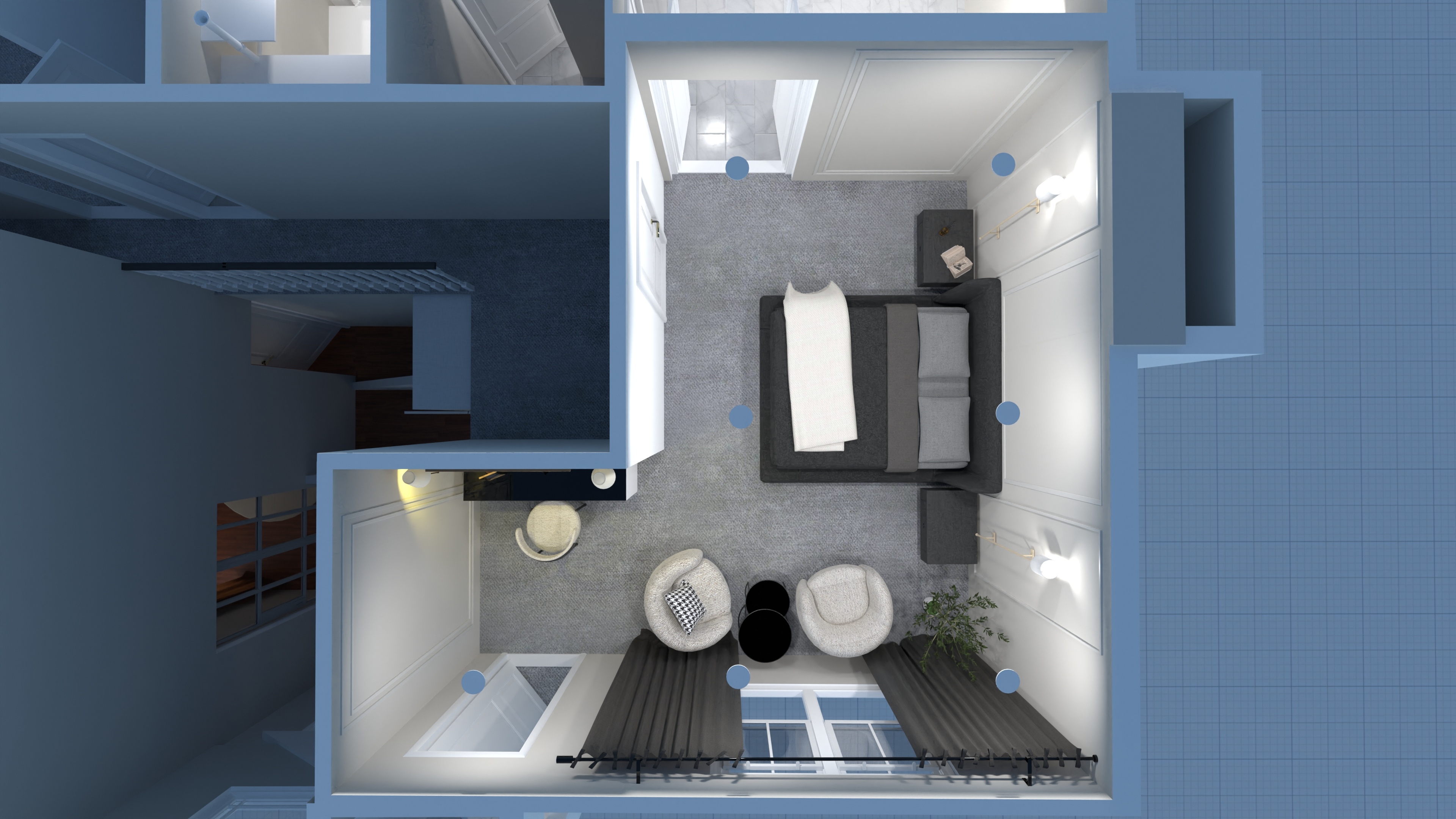 2_Master bedroom_Tarik&Alexis home #23353326 by Natasha