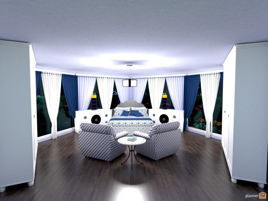 bedroom w/view #876358 by Joy Suiter