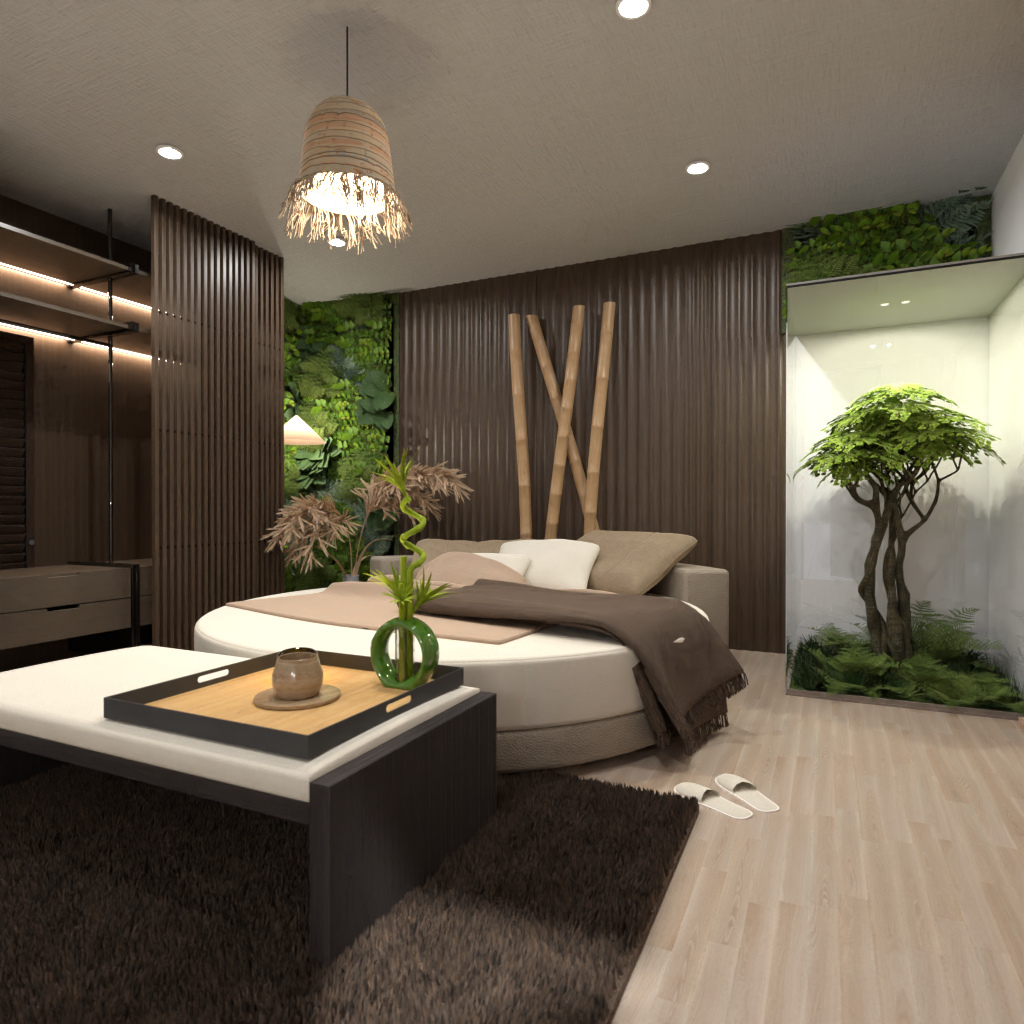 Wabi Sabi Bedroom #14550787 by Editors Choice