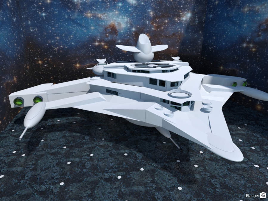 Space Yacht (Fantasy) #3270120 by Burgess Hodges