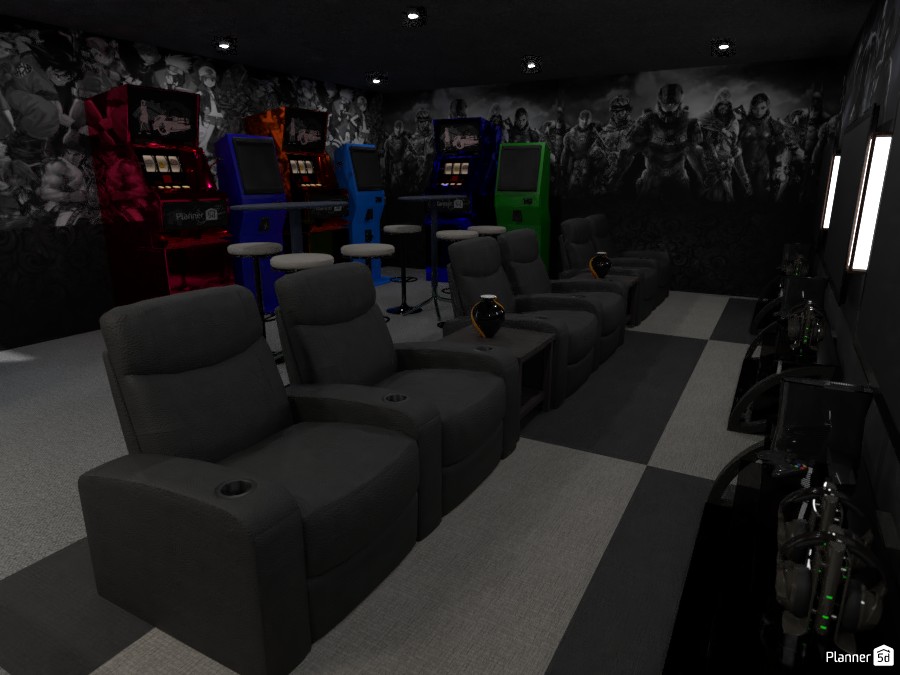 Stonemill Game Room Design #3178165 by Anonymous