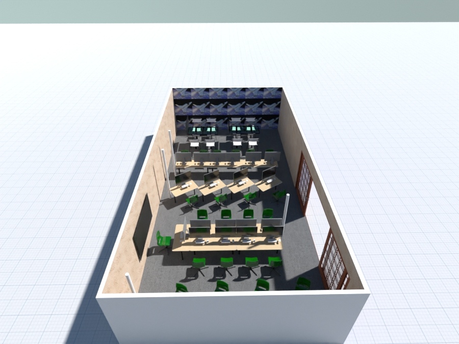 Aula workstations 4 #25849916 by User 174782236