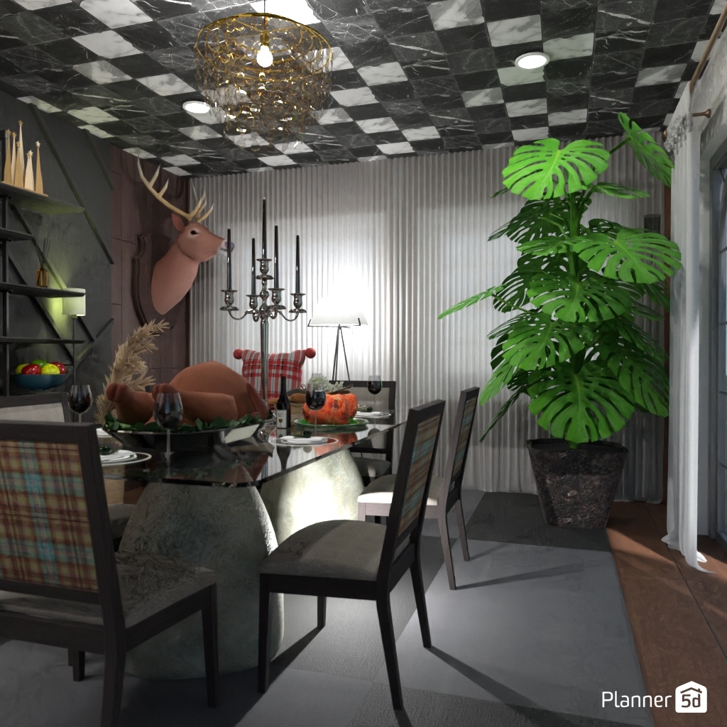 DB: Thanksgiving Day - room shell copy #23409451 by Editors Choice