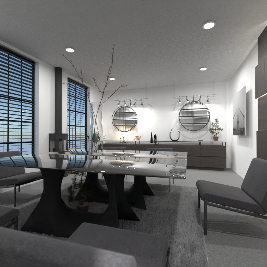 Industrial dining room #12607083 by Editors Choice