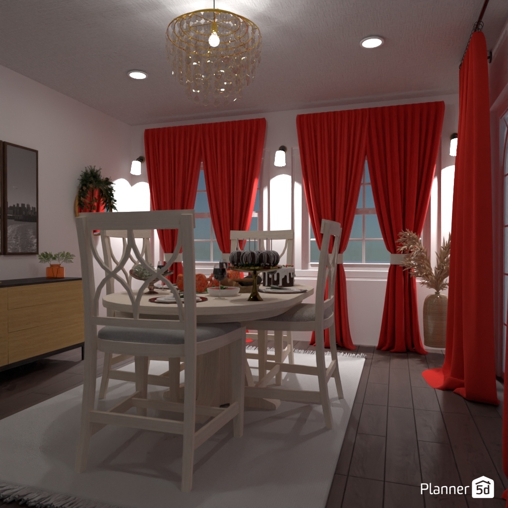 DB: Thanksgiving Day - room shell copy #23466927 by Editors Choice