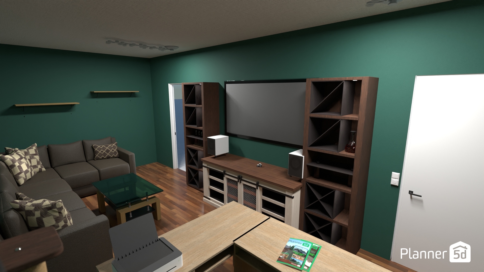 Basement Office #24153740 by gregory hermanson