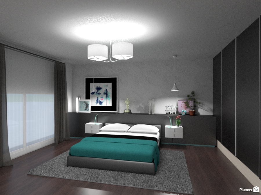 Bedroom #1812508 by Evelinaa