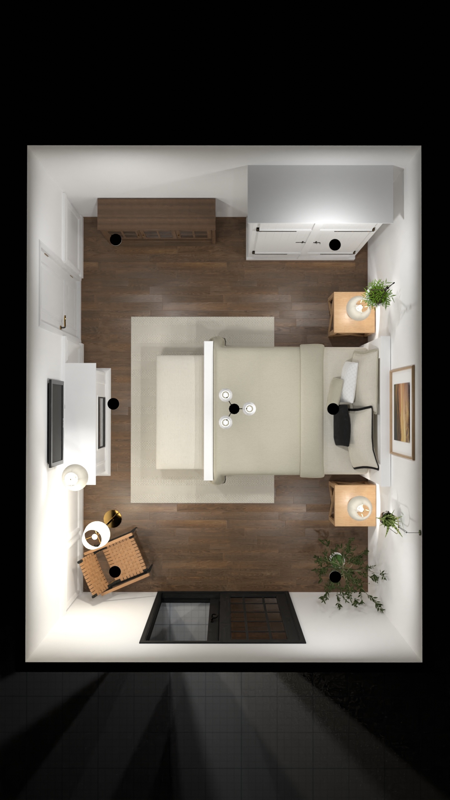 Wizard Farmhouse Bedroom copy copy #23453547 by Evelinaa