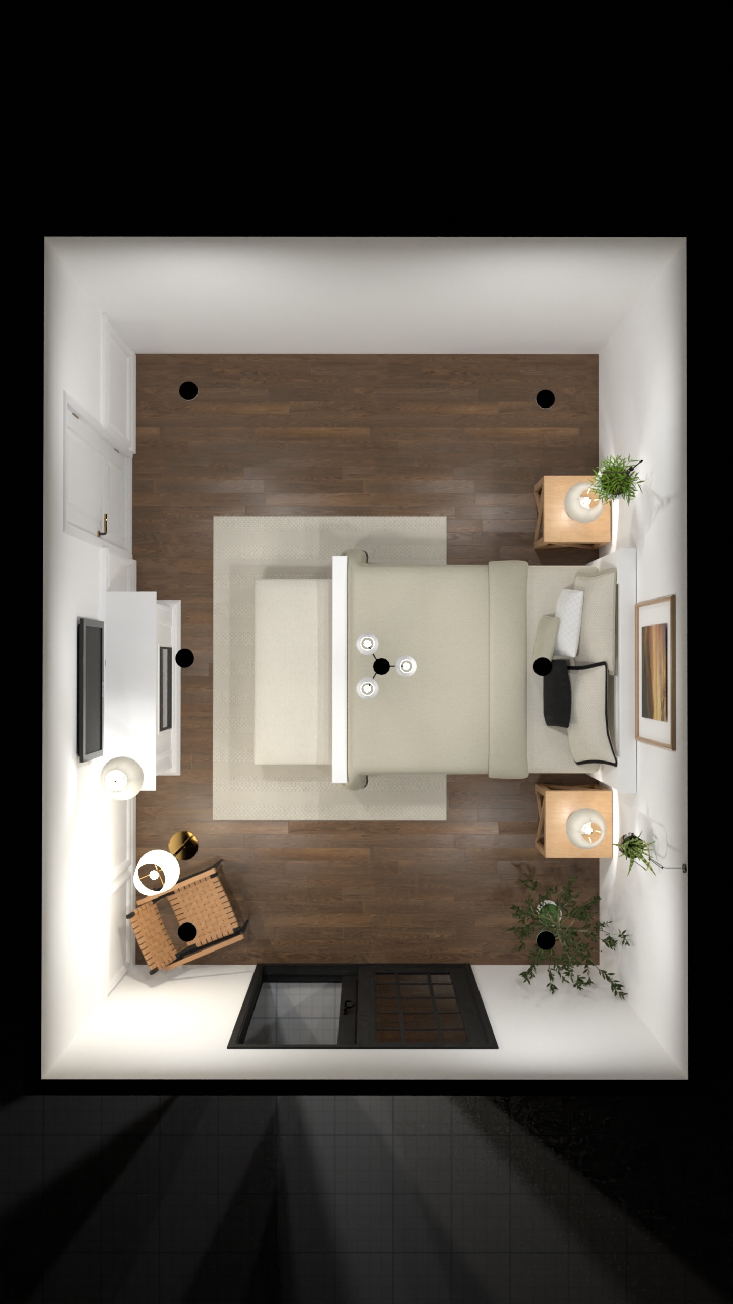 Wizard Farmhouse Bedroom copy copy #23453599 by Evelinaa