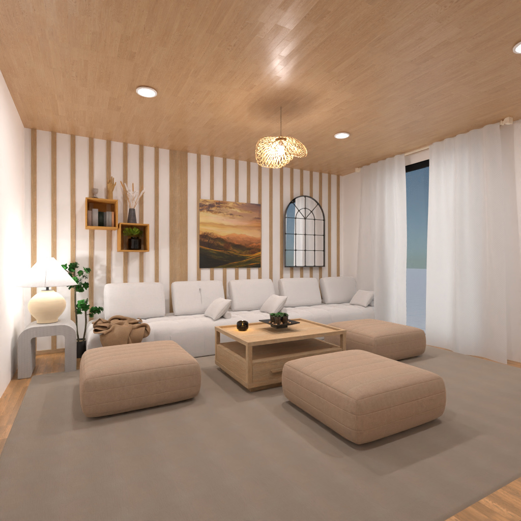 Japandi Living Room #3344048 by Editors Choice