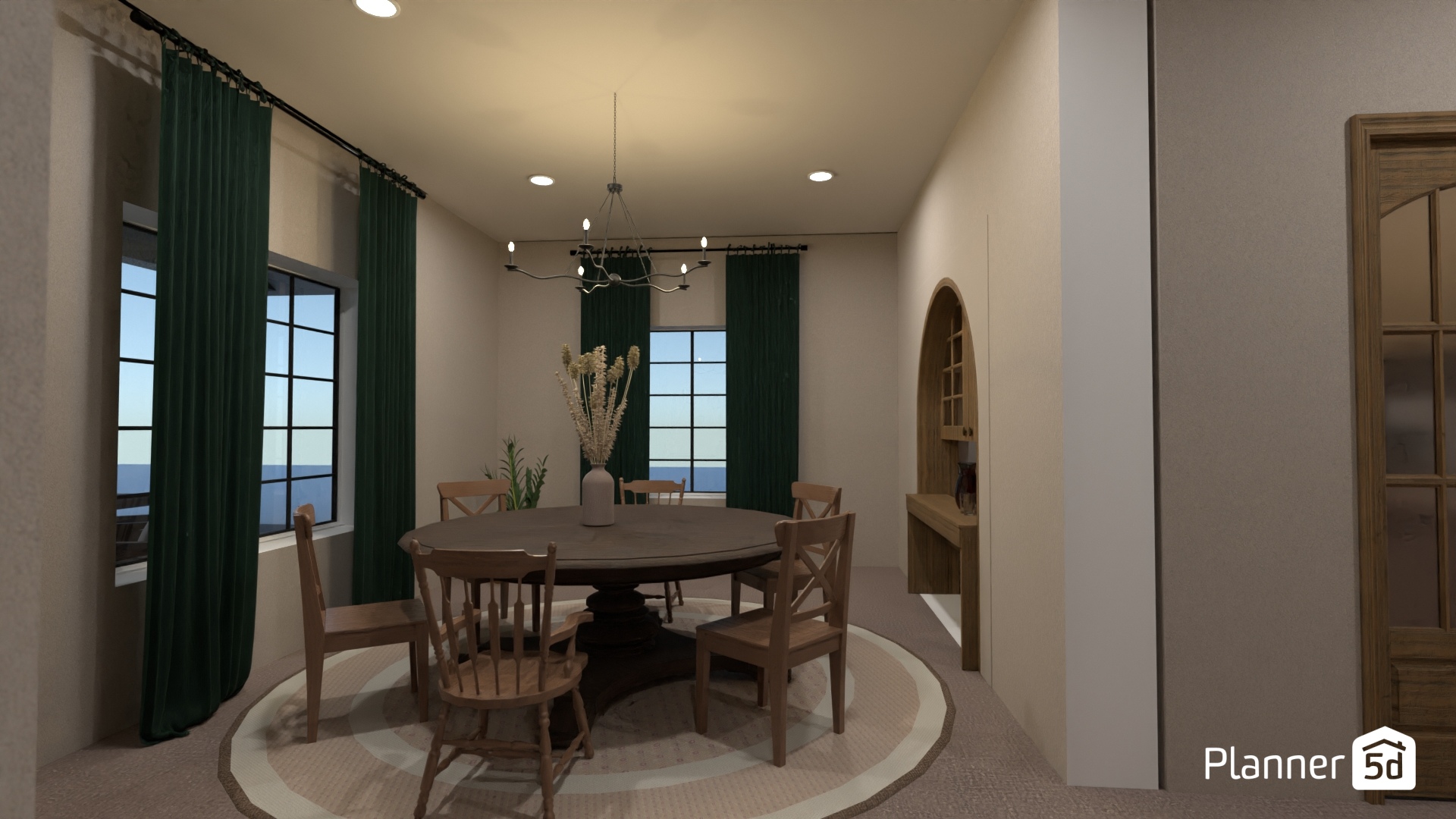 Dining Room #28820816 by Tallie Lake