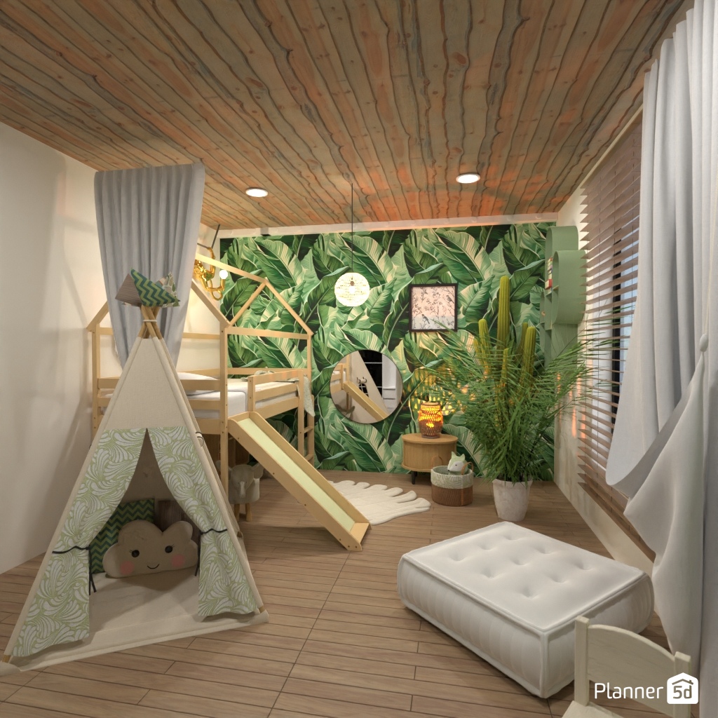Jungle Bedroom #21768854 by Editors Choice