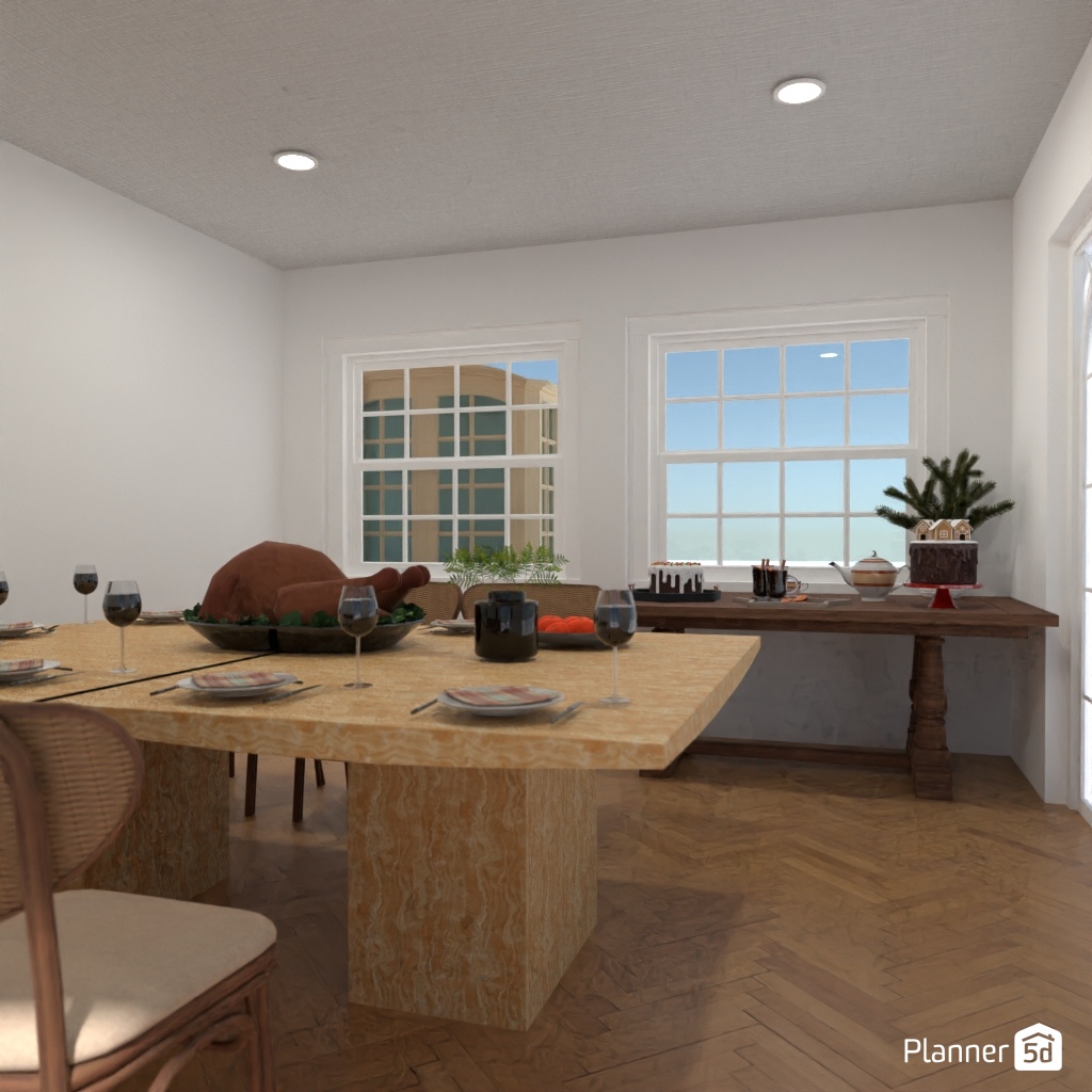 DB: Thanksgiving Day - room shell copy #23427443 by Editors Choice