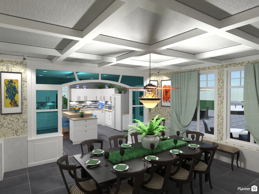 Dining #2254190 by Jim