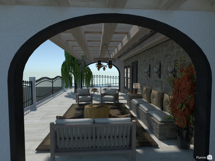 Thinking about Summer: Porch #2 #5838909 by Fede Lars