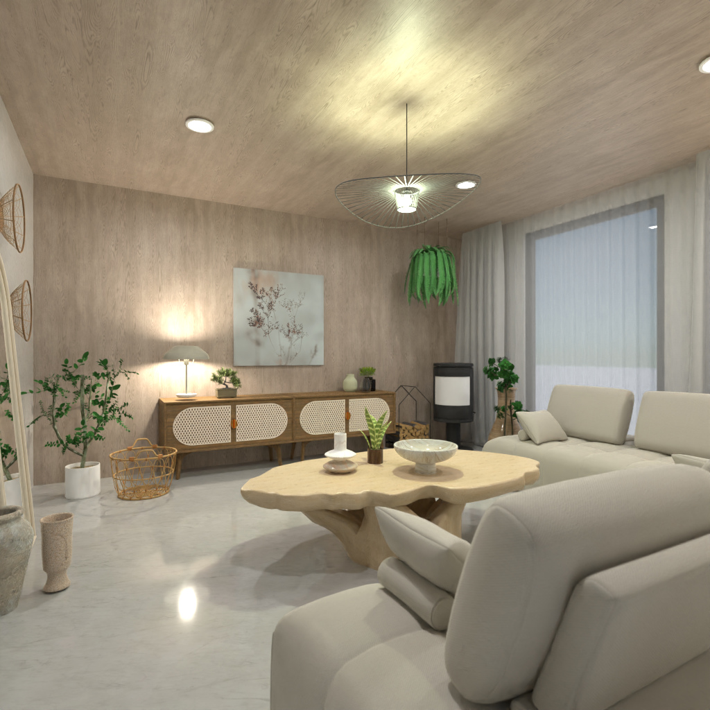 Japandi Living Room #11820392 by Editors Choice