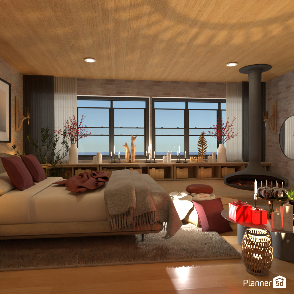 Winter and fire! #16714091 by Editors Choice