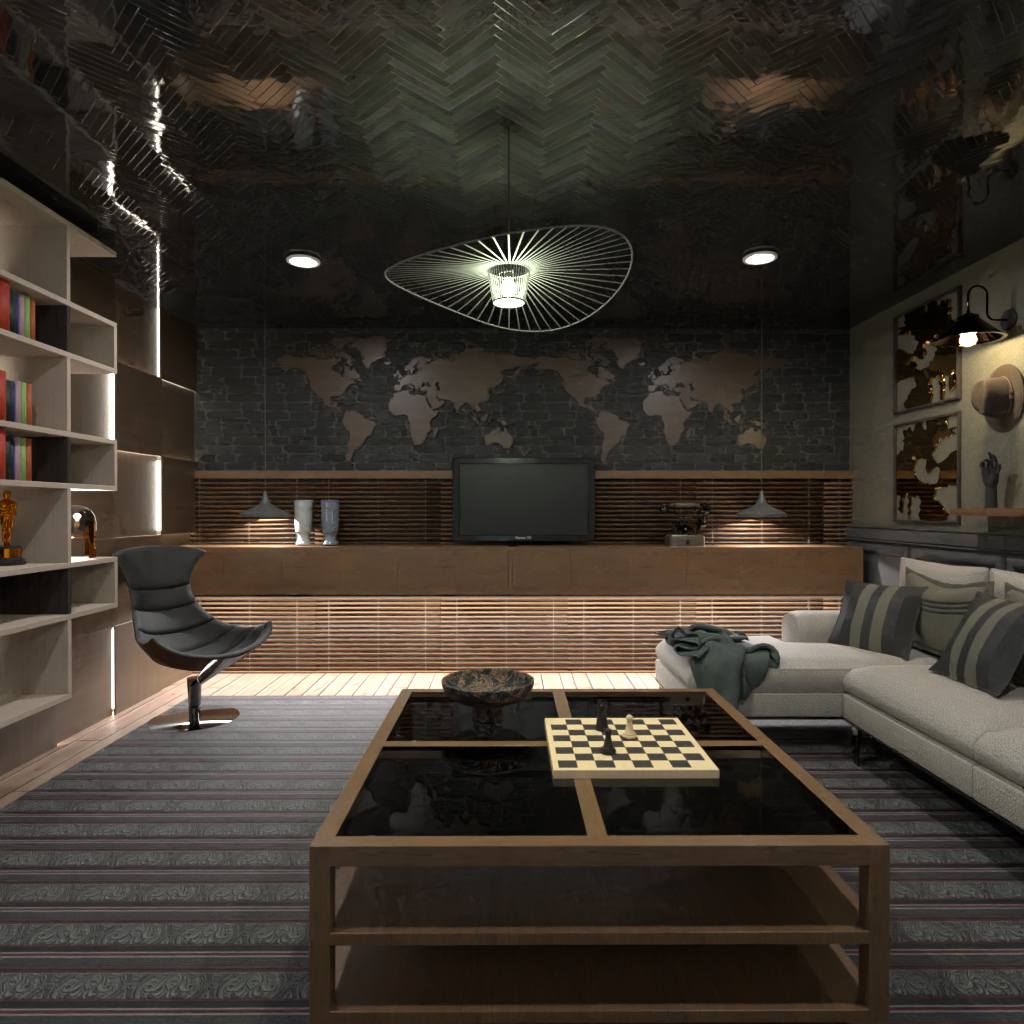 Men's Living Room #13550835 by Editors Choice