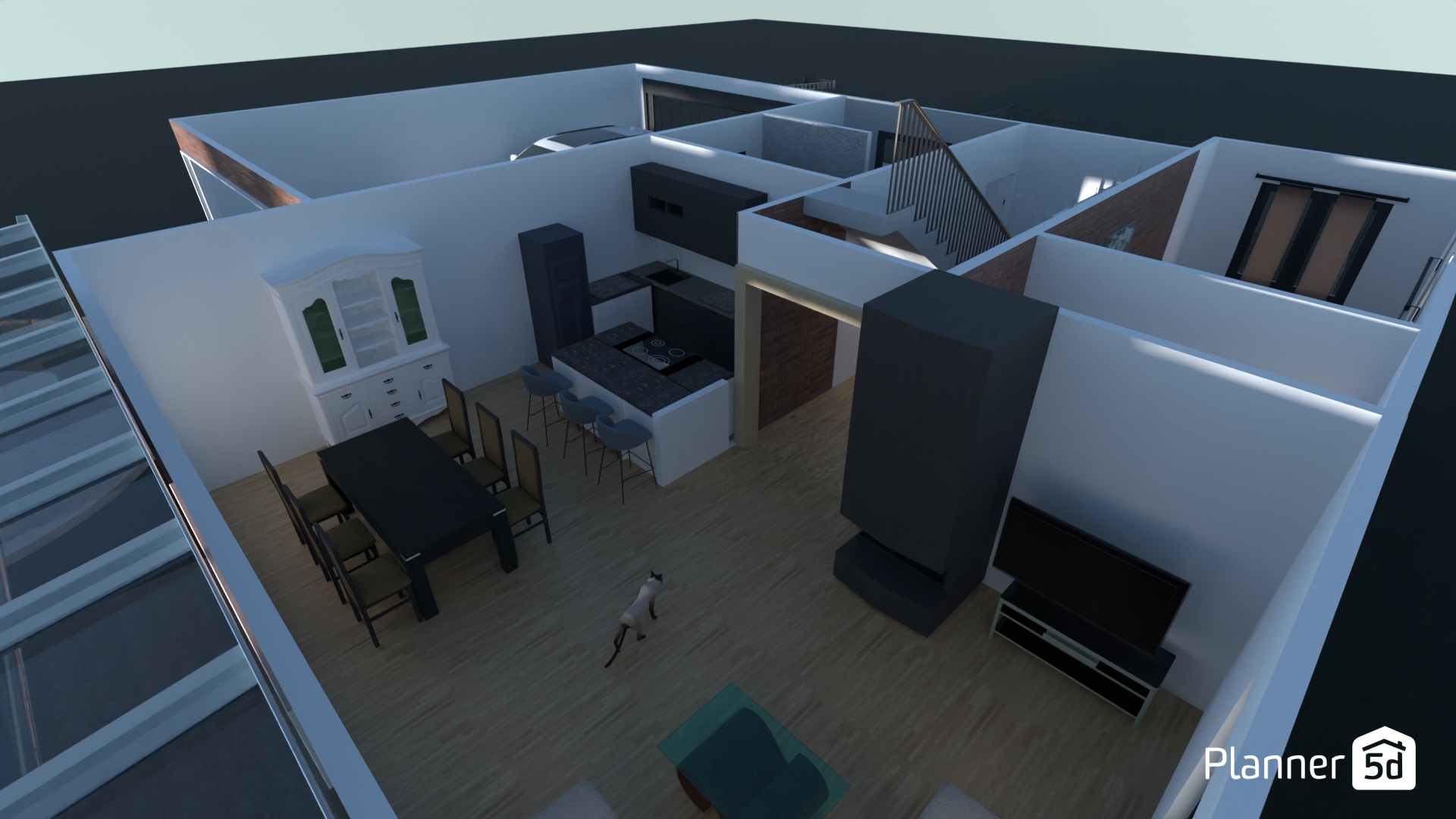 Haus Zeuthen Flur anders copy #25898384 by KreativProfile