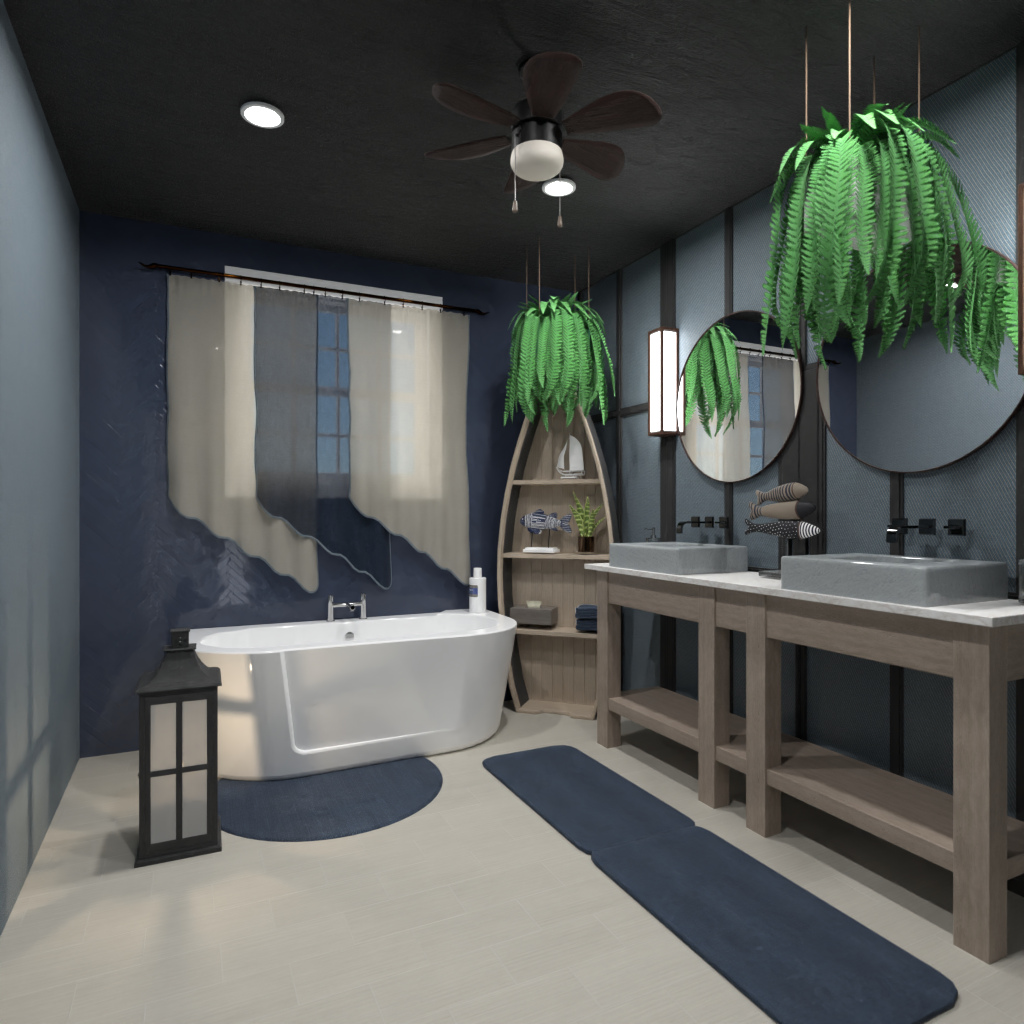 Nautical bathroom #12268603 by Editors Choice