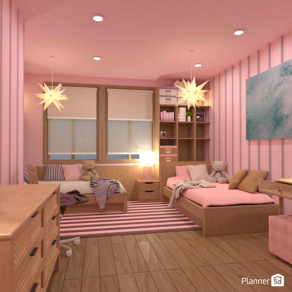 Sisters' bedroom #18902560 by Editors Choice