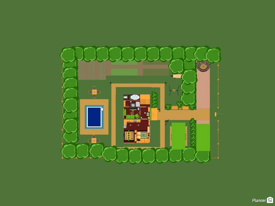 Проект загородного дома #75253 by Мария Кирпа