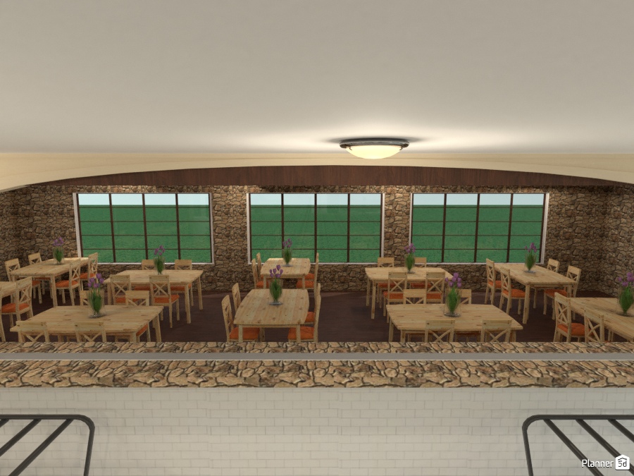 two station kitchen n restaurant #2073079 by Joy Suiter