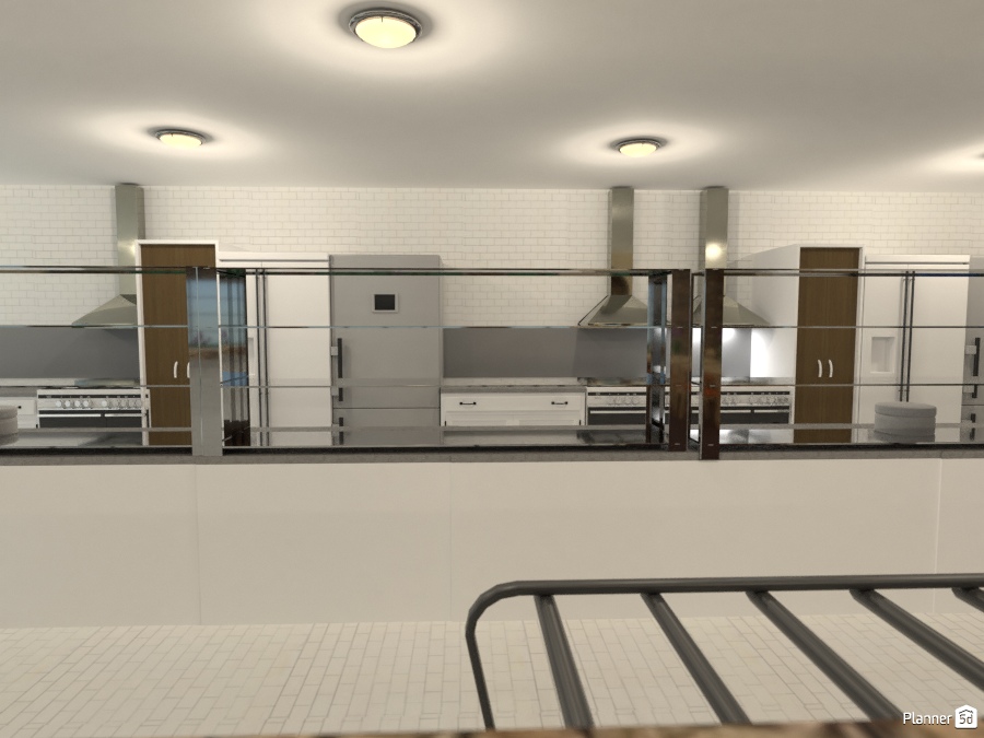 two station kitchen n restaurant #2073131 by Joy Suiter