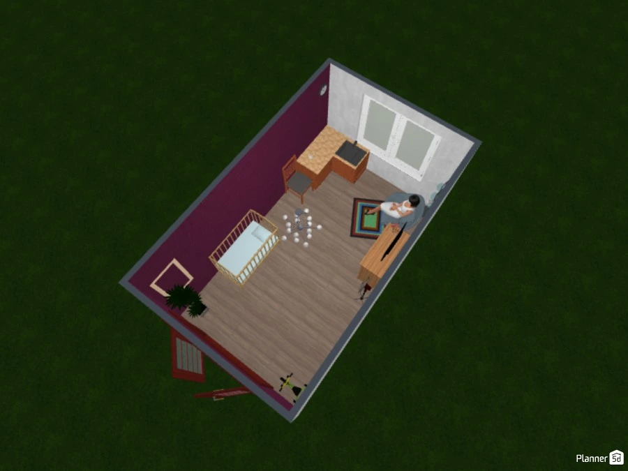 Baby Nursery Floor PLan #85236 by Arian Pearcy